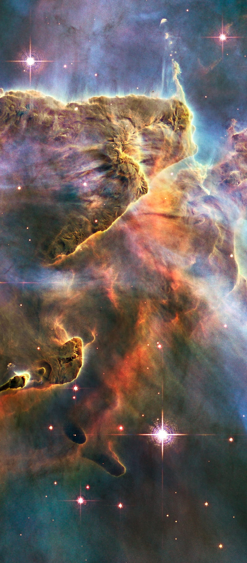 Carina Nebula Stars Space Wallpaper 8K #8301h