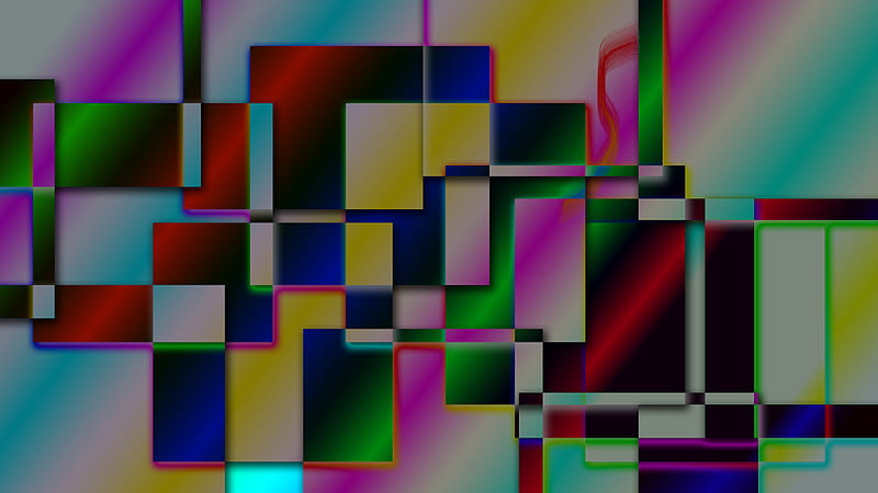 Colorido cuadrado abstracto, Fondo de pantalla HD | Peakpx