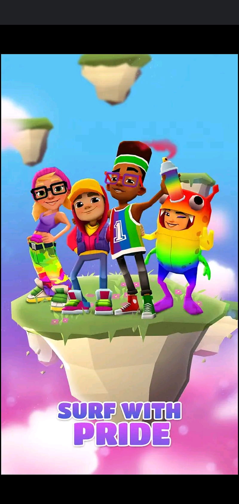 Subway Surfers por BendyandAlice, jogos de surfistas de metrô Papel de  parede de celular HD