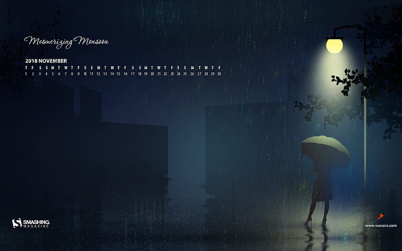 Mesmerizing Monsoon October 2018 Calendars, HD wallpaper | Peakpx