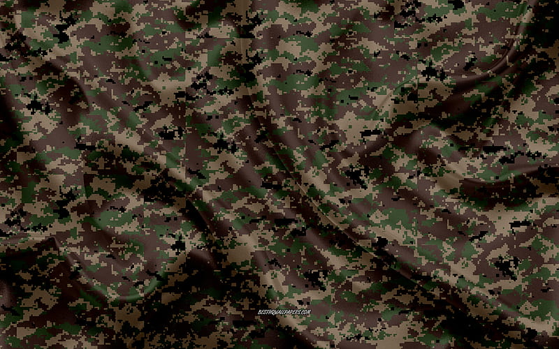 green camouflage, silk texture, fabric texture, camouflage, military uniform, NATO, summer camouflage, HD wallpaper