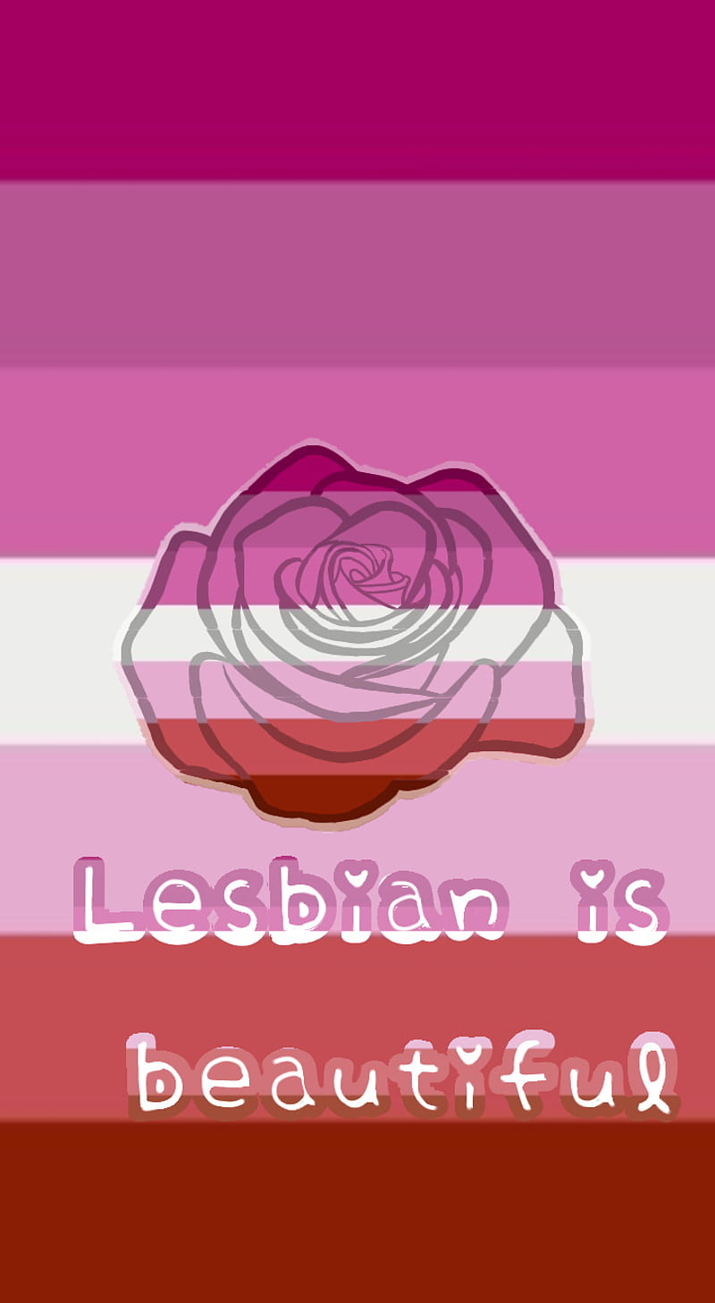 Lesbian Pride Flag, lesbian, lgbt, HD phone wallpaper