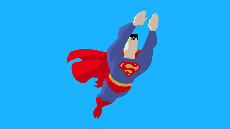 Superman Vector Style, superman, artwork, artist, artwork, digital-art, artstation, superheroes, HD wallpaper