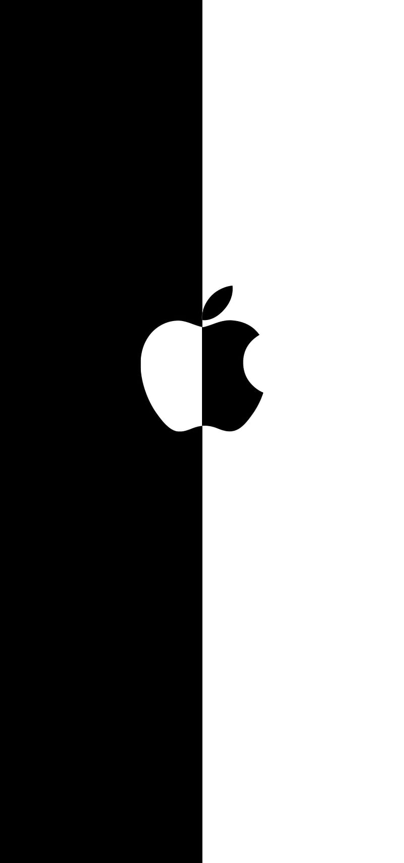 Apple, black, cool, logo, peace, simple, standard, white, HD phone wallpaper  | Peakpx