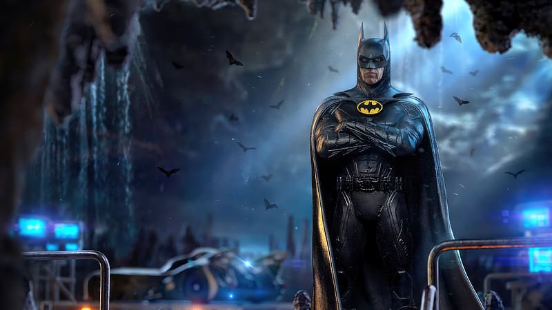 Batman In Batcave 4k Wallpaper,HD Movies Wallpapers,4k Wallpapers