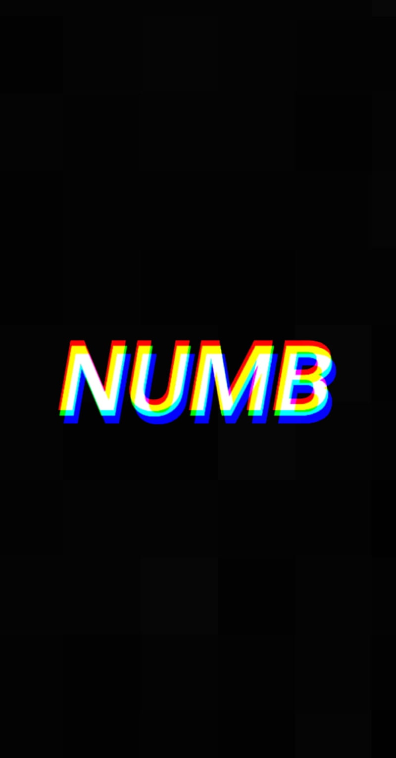 Numb, color, glitch, mood, sad, HD phone wallpaper | Peakpx