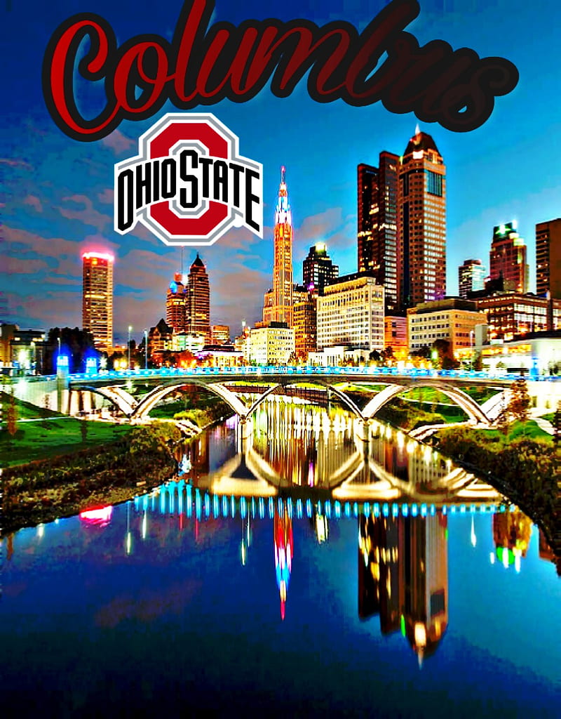 Down town Columbus, columbus ohio, ohio state buckeyes, HD phone