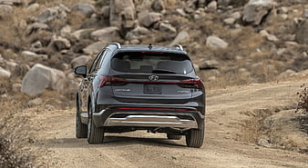 2021 Hyundai Santa Fe Hybrid - Rear , car, HD wallpaper