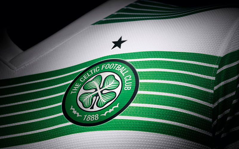 Celtic FC, fan art, Scottish Premiership, logo, football, Scotland, uniform, emblem, Scottish Football Championship, HD wallpaper