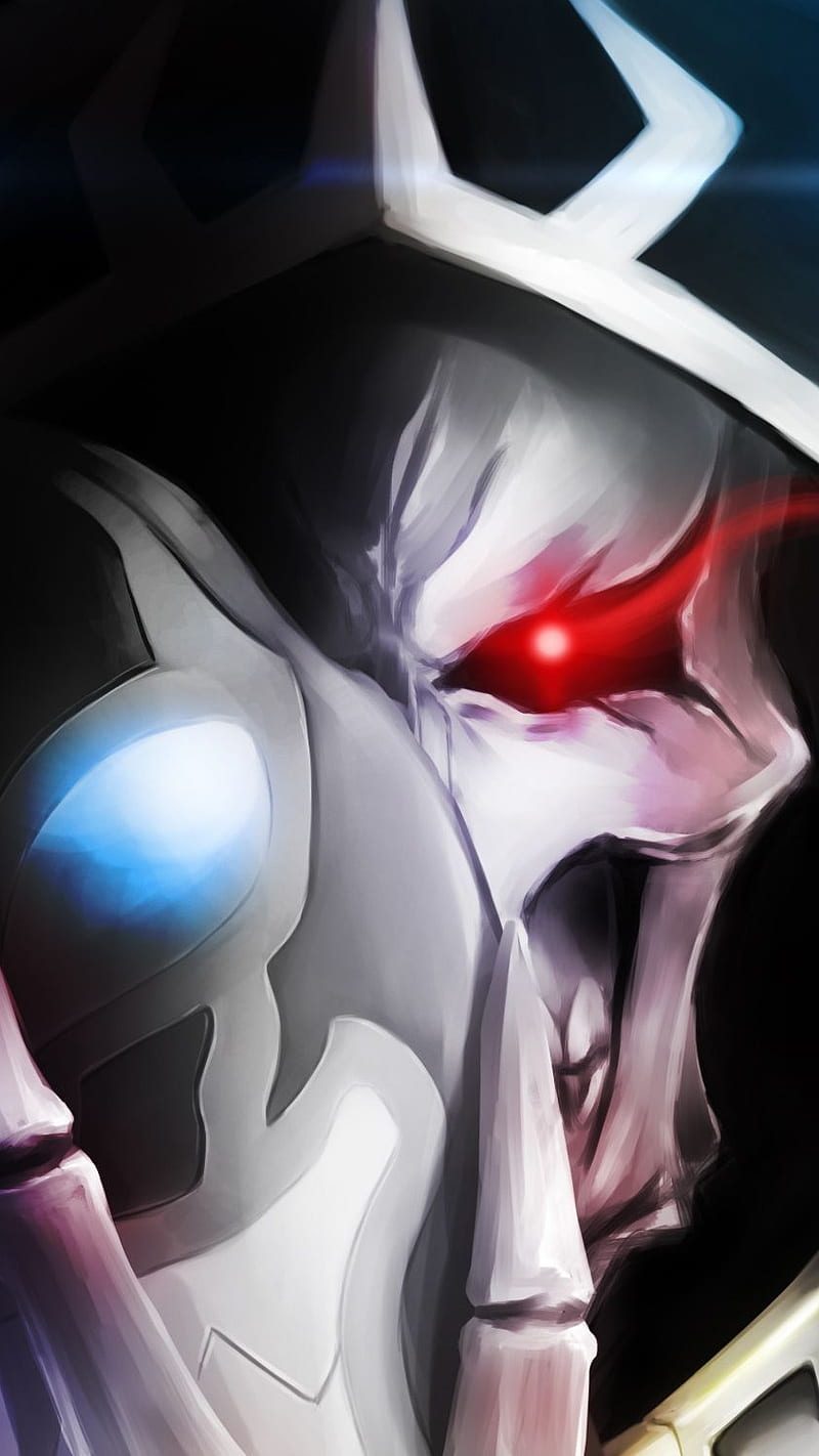Ainz Ooal Gown Mask, ainz ooal gown, overlord, HD phone wallpaper