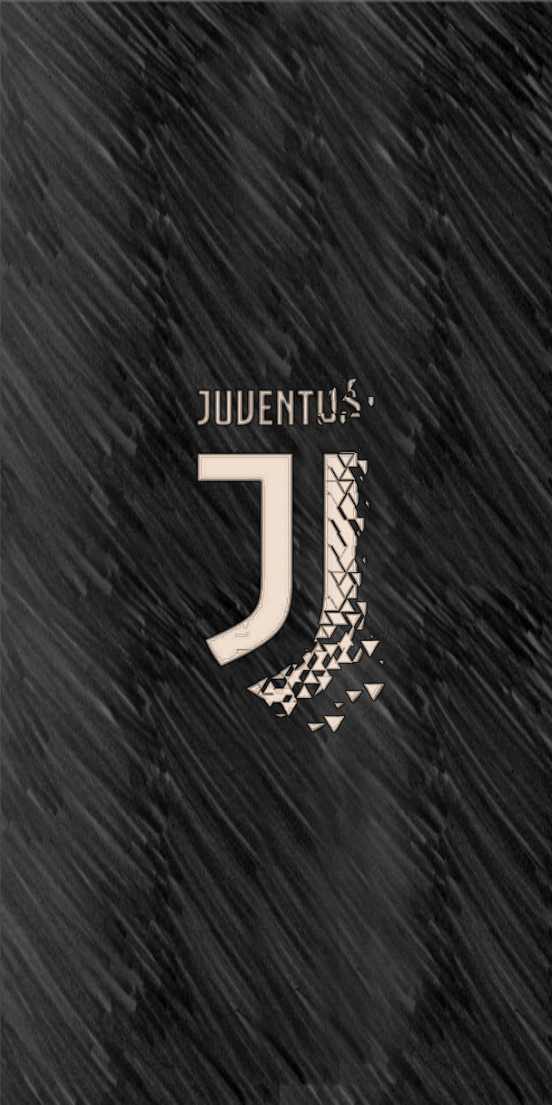 Juventus Cartoon, broken, cartoon, creepers, division, geometry, glas, juventus, picsart, screen, theme, HD phone wallpaper