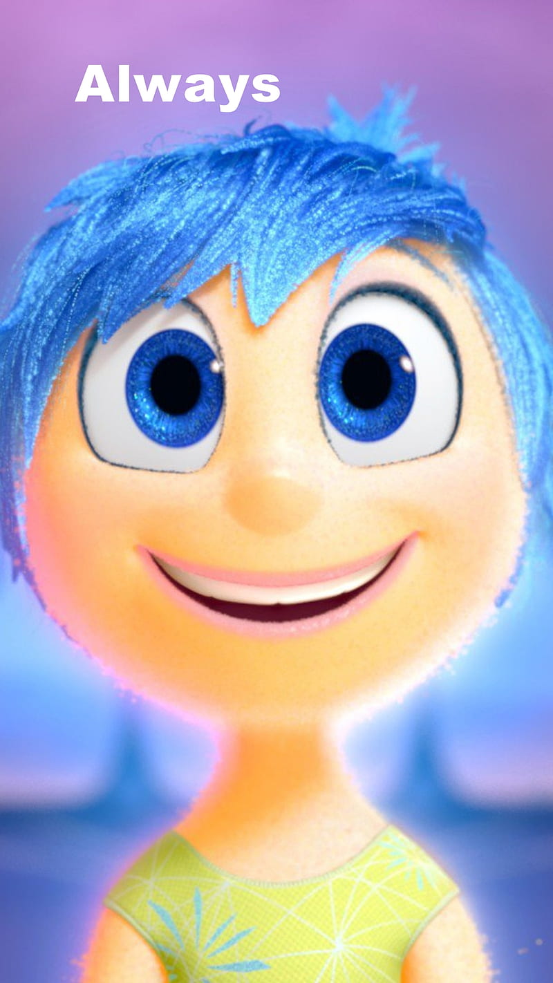 Inside Out Joy, anime, character, feeling, movies, HD phone wallpaper