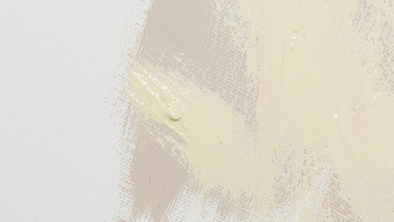 White and Brown Abstract Painting, HD wallpaper