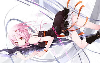 Inori Yuzuriha Anime Shu Ouma, a Eterna Guilty Crown Filme de animação,  Anime, desenho animado, papel de parede png