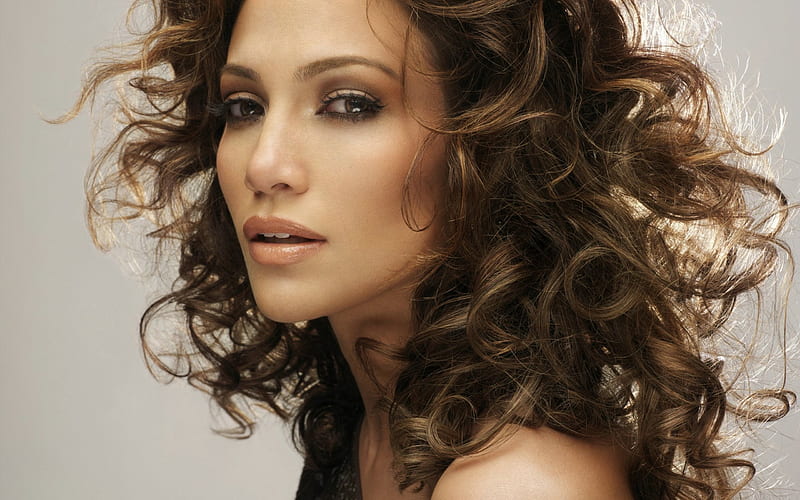 Jennifer Lopez, American singer, beautiful woman, portrait, HD wallpaper