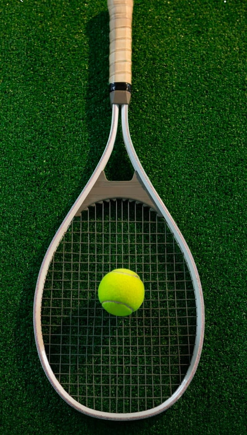Lawn tennis, racket, tennis ball, HD phone wallpaper | Peakpx