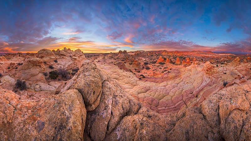 Sandstone Vermilion Cliffs National Monument Arizona Bing, HD wallpaper