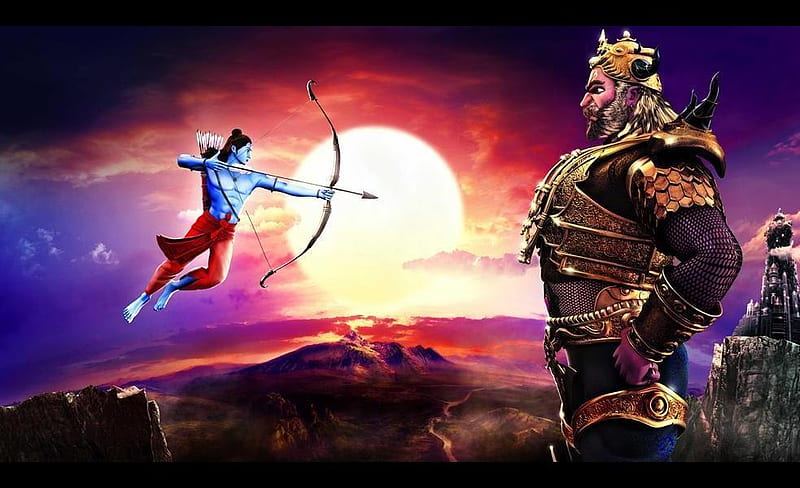 Ramayan-The Epic, ramayan, animated, epic, bollywood, movie, lord rama,  attack, HD wallpaper | Peakpx