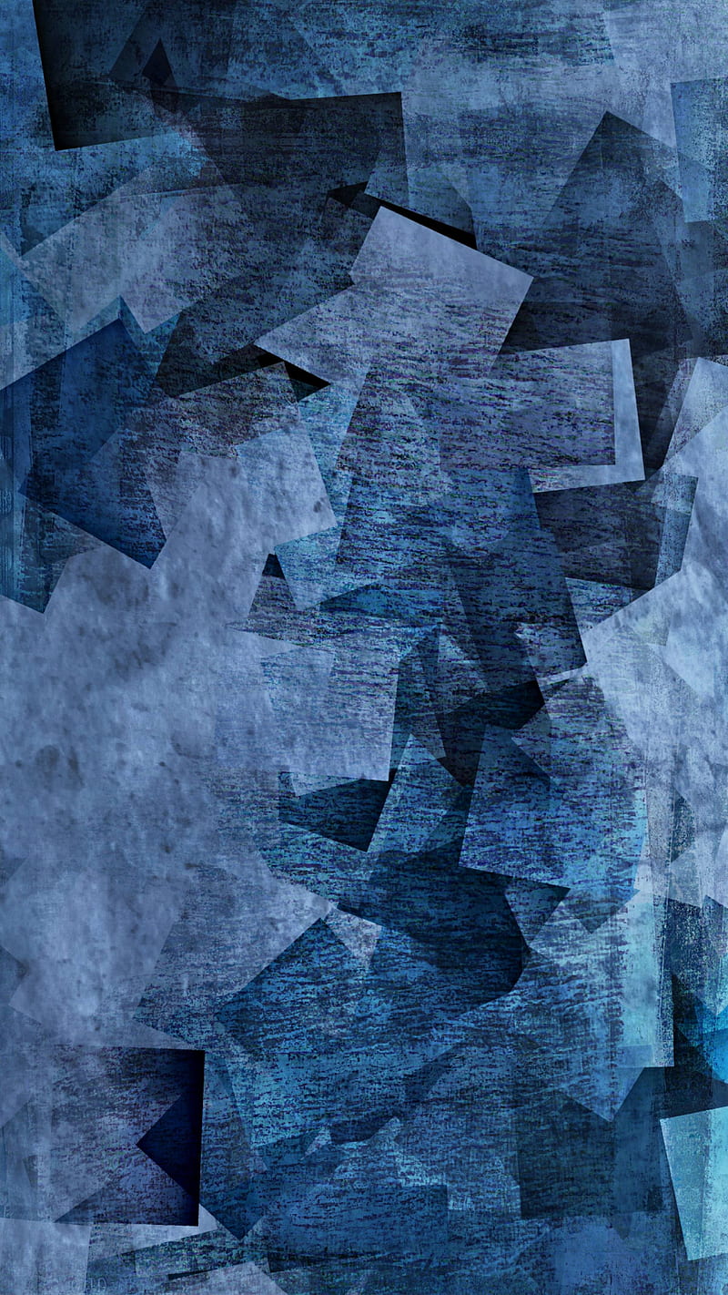 Blue Texture, abstract, black, gray, HD phone wallpaper