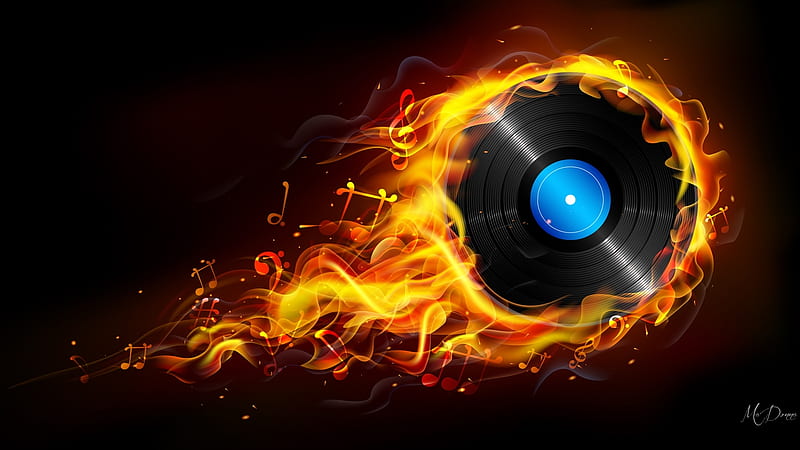 Top Twenty, fire, music, hot, CD, Firefox Persona theme, vintage, record,  HD wallpaper | Peakpx