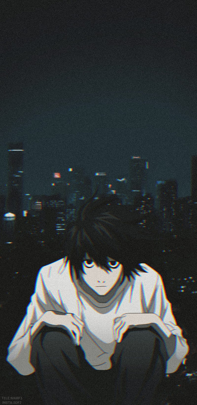 L Death note, death note, ll, HD phone wallpaper