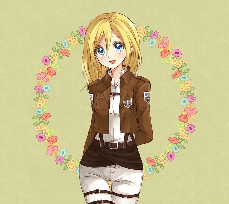 Attack On Titan Blonde Girl 