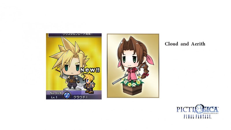 Cloud and Aerith, final fantasy, cloud, Aerith, FF7, HD wallpaper