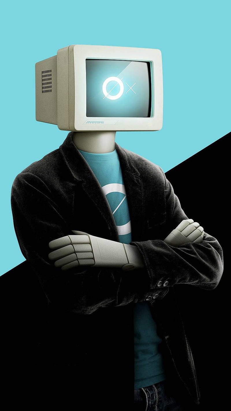 Computer head, HD phone wallpaper Computer head, HD phone wallpaper