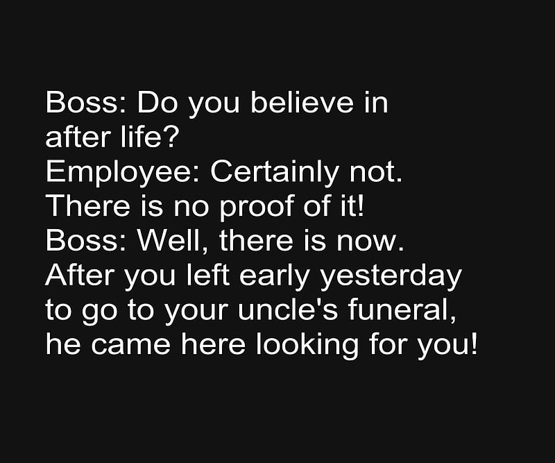 boss and employee, cool, funny, new, quote, saying, HD wallpaper