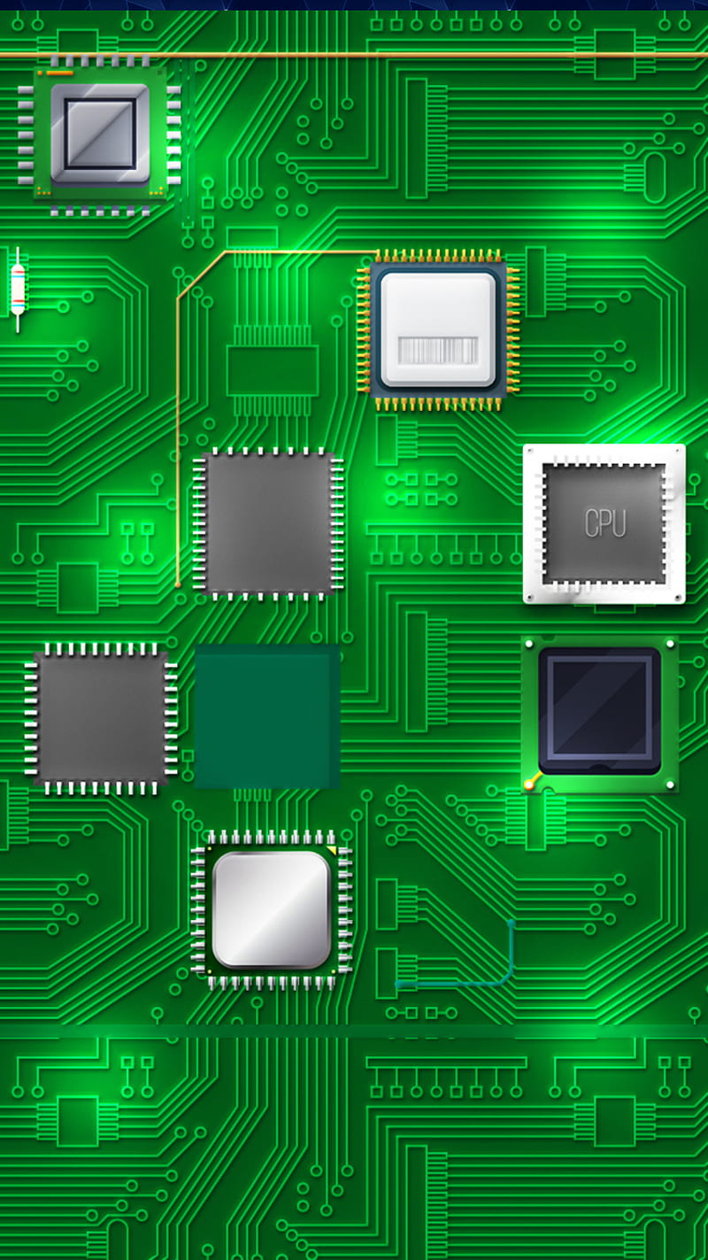 Motherboard, circuit, computer, lock, screen, tech, technology, HD phone wallpaper