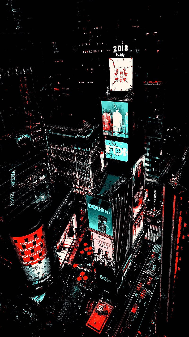 Phoebe Tonkin, phoenix, city, dark, cityscape, aerial view, high angle, HD phone wallpaper