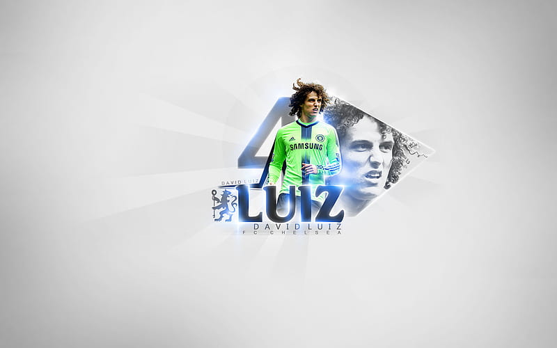 Soccer, David Luiz, Chelsea F.C., HD wallpaper