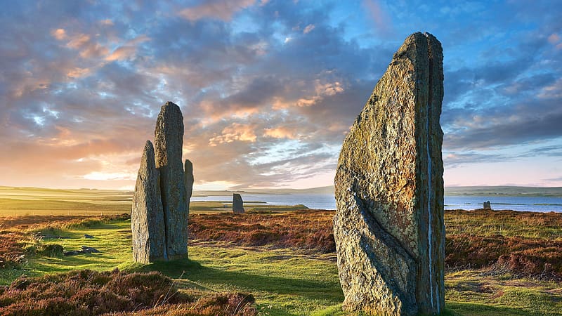 The Ring of Brodgar Orkney Scotland Bing, HD wallpaper