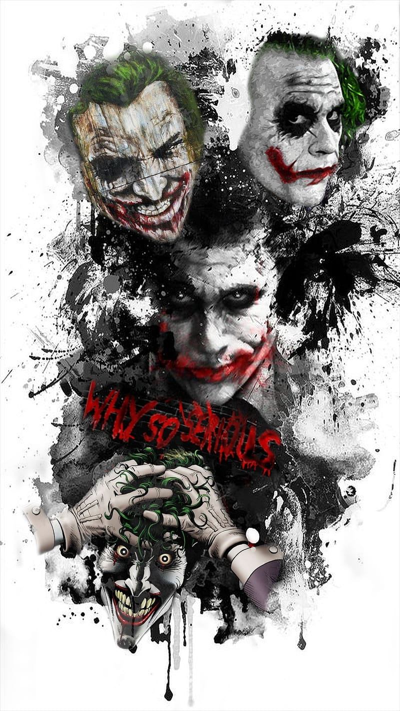 Joker, batman, dark knight, HD phone wallpaper | Peakpx