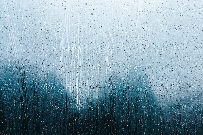 water droplets on glass panel, HD wallpaper