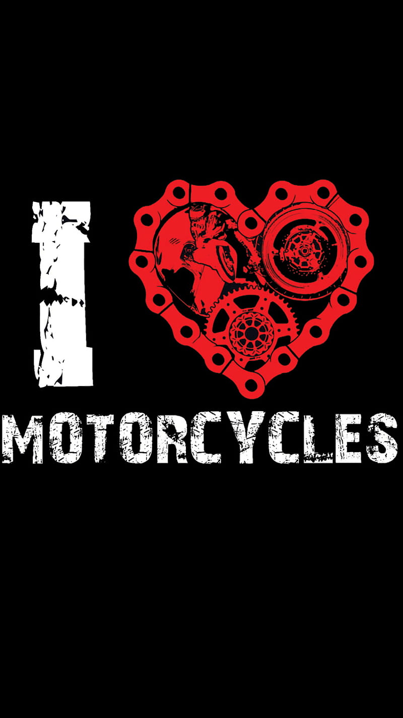 Motorcycle, rose, engine, carros, roses, day, black , i love motorcycle, HD phone wallpaper