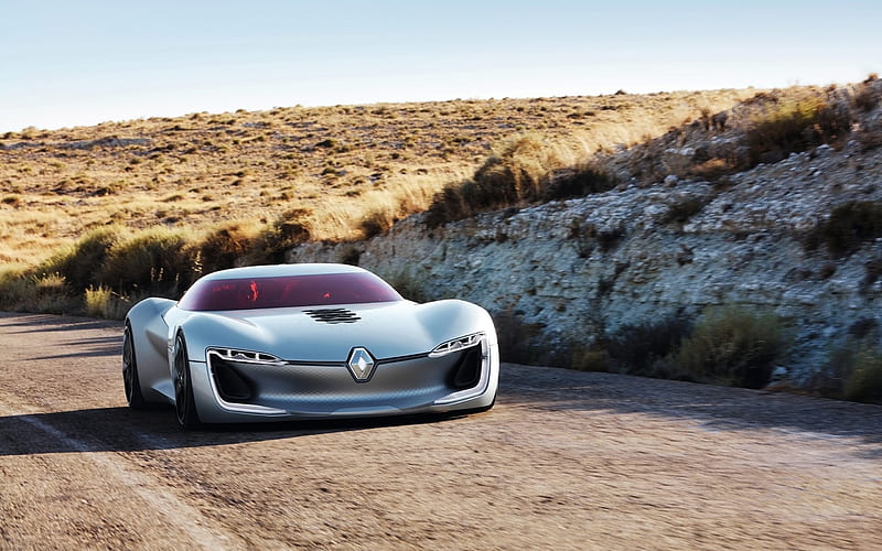 Renault Trezor, 2016, Concept Renault, supercar, cars of the future, HD wallpaper