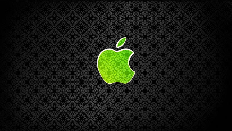 Green Apple Logo, HD wallpaper