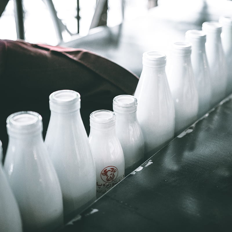 milk bottle lot, HD phone wallpaper