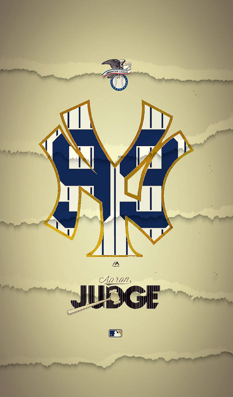Aaron Judge 99 Iphone Background  Baseball wallpaper, Yankees team, New  york yankees wallpaper