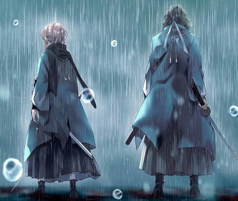 Fate Series, Fate/Grand Order, Oda Nobukatsu (Fate/Grand Order), Okita Sōji, HD wallpaper