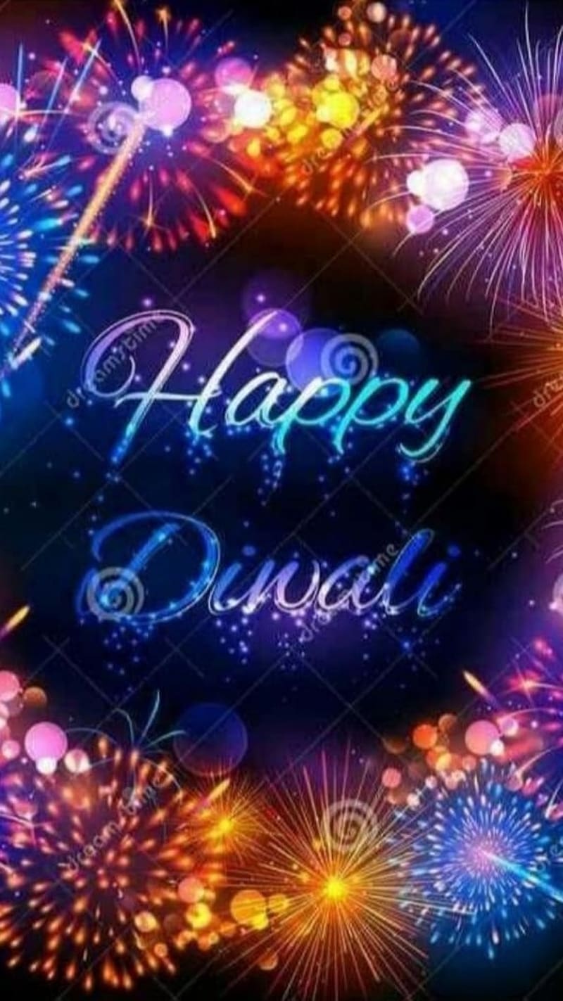 Happy Diwali With Crackers Celebration, happy diwali, crackers, celebration, HD phone wallpaper