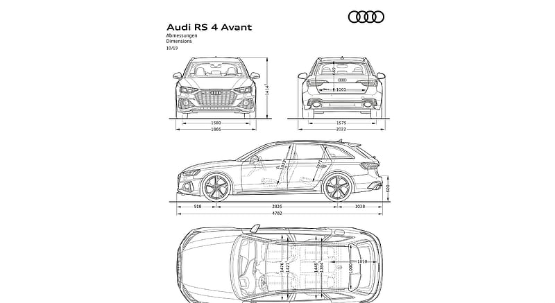 2020 Audi RS 4 Avant - Dimensions, car, HD wallpaper | Peakpx