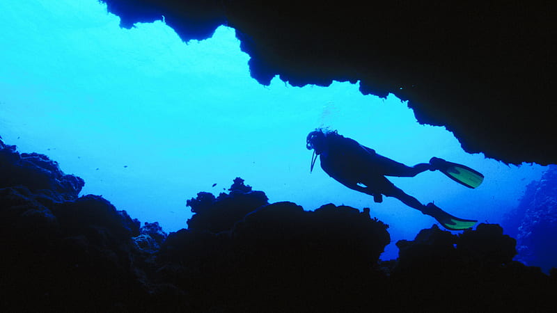 Scuba diving, HD wallpaper