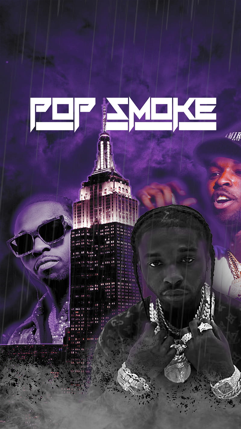 Pop Smoke-The woo, cantante, drill, new york, pop smoke, popsmoke, sad, singer, the woo, uk, HD phone wallpaper