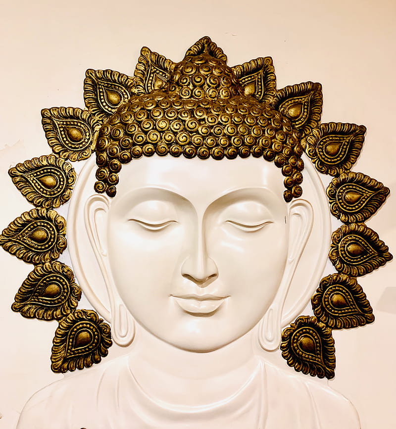 Buddha, divine, iphone, iphone clicks, lord, peace, spiritual, HD phone wallpaper