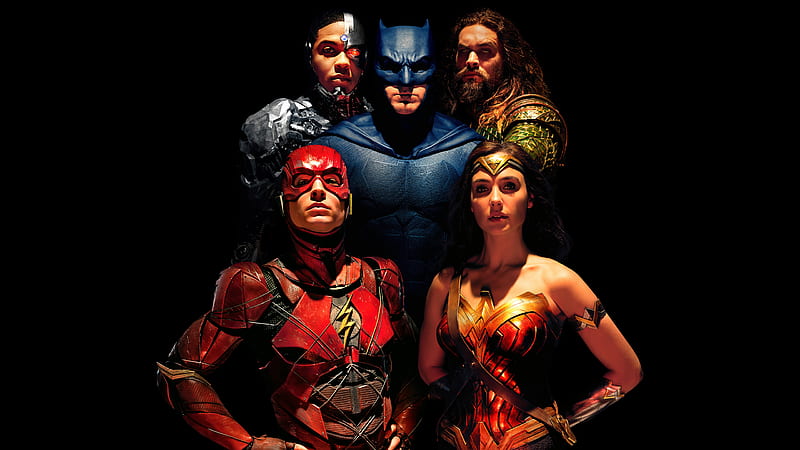 Justice League , justice-league, super-heroes, batman, cyborg, wonder-woman, flash, aquaman, movies, 2017-movies, HD wallpaper