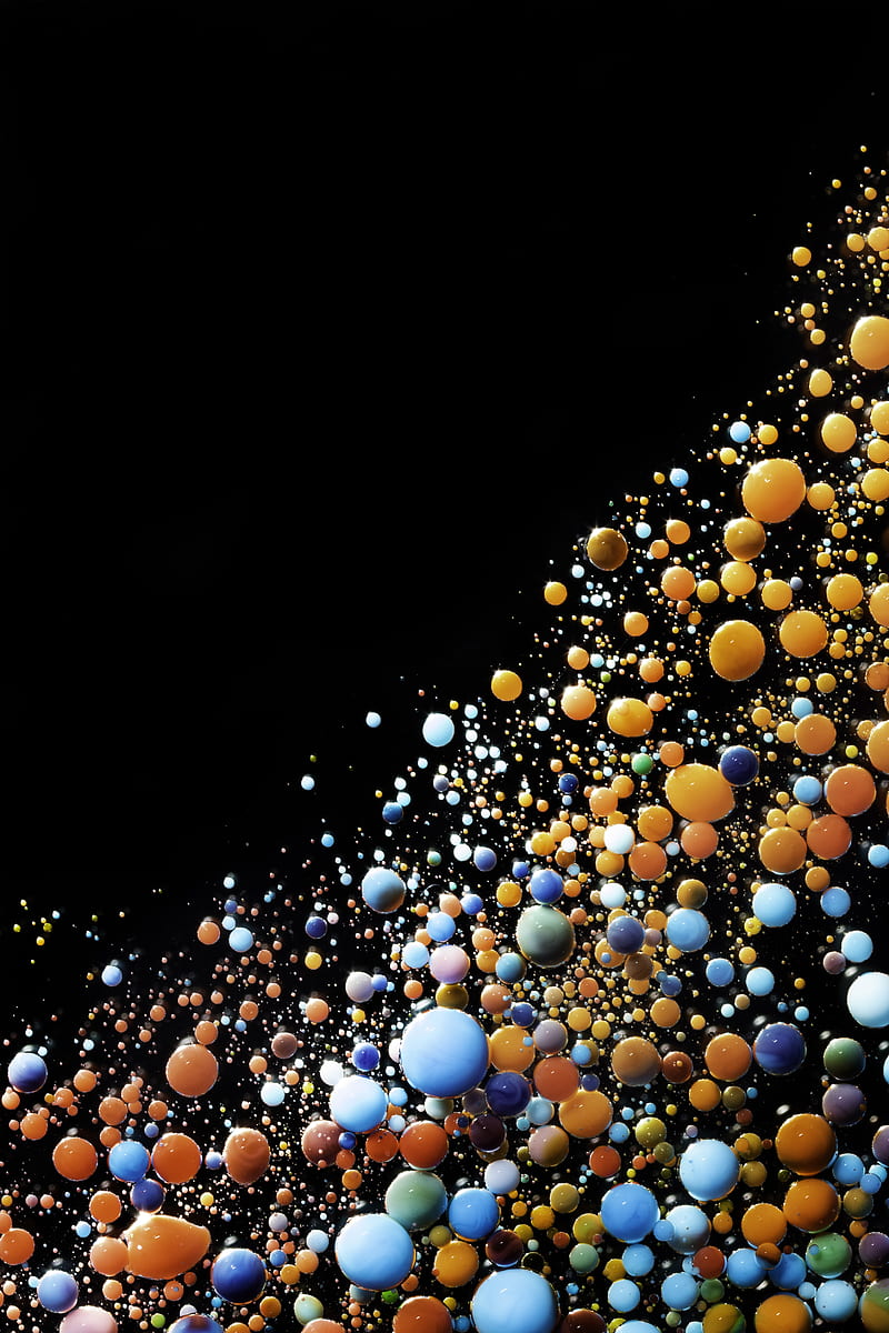 Liquid, bubbles, colorful, abstraction, HD phone wallpaper | Peakpx