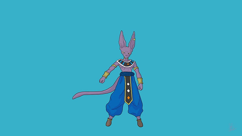 Simple Beerus I Made : R Dbz, Beerus 192X1080, HD wallpaper