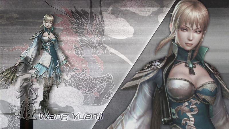 Wang Yuanji, games, female, warrior, video games, dynasty warriors, weaopns, HD wallpaper